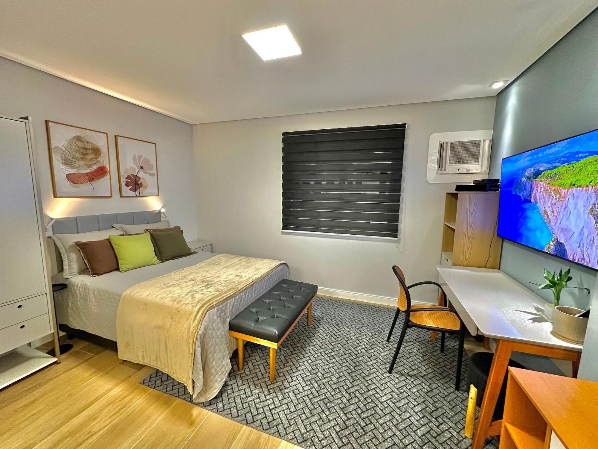 Hotel Flat Qi Intelligence Proximo Metro Moema - Uh1314