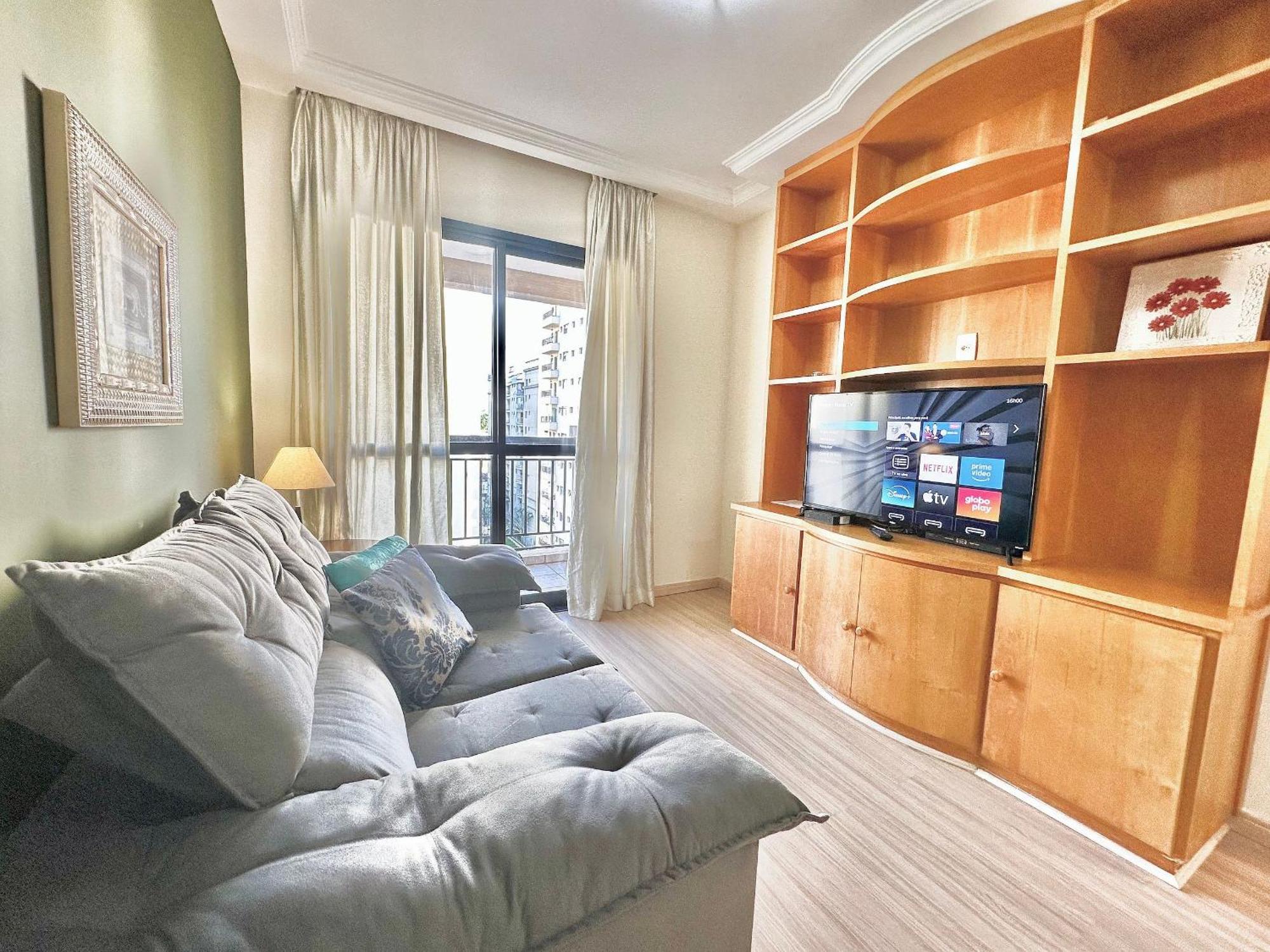 Flat Residencial Moema Garagem Internet Limpeza E Sacada *