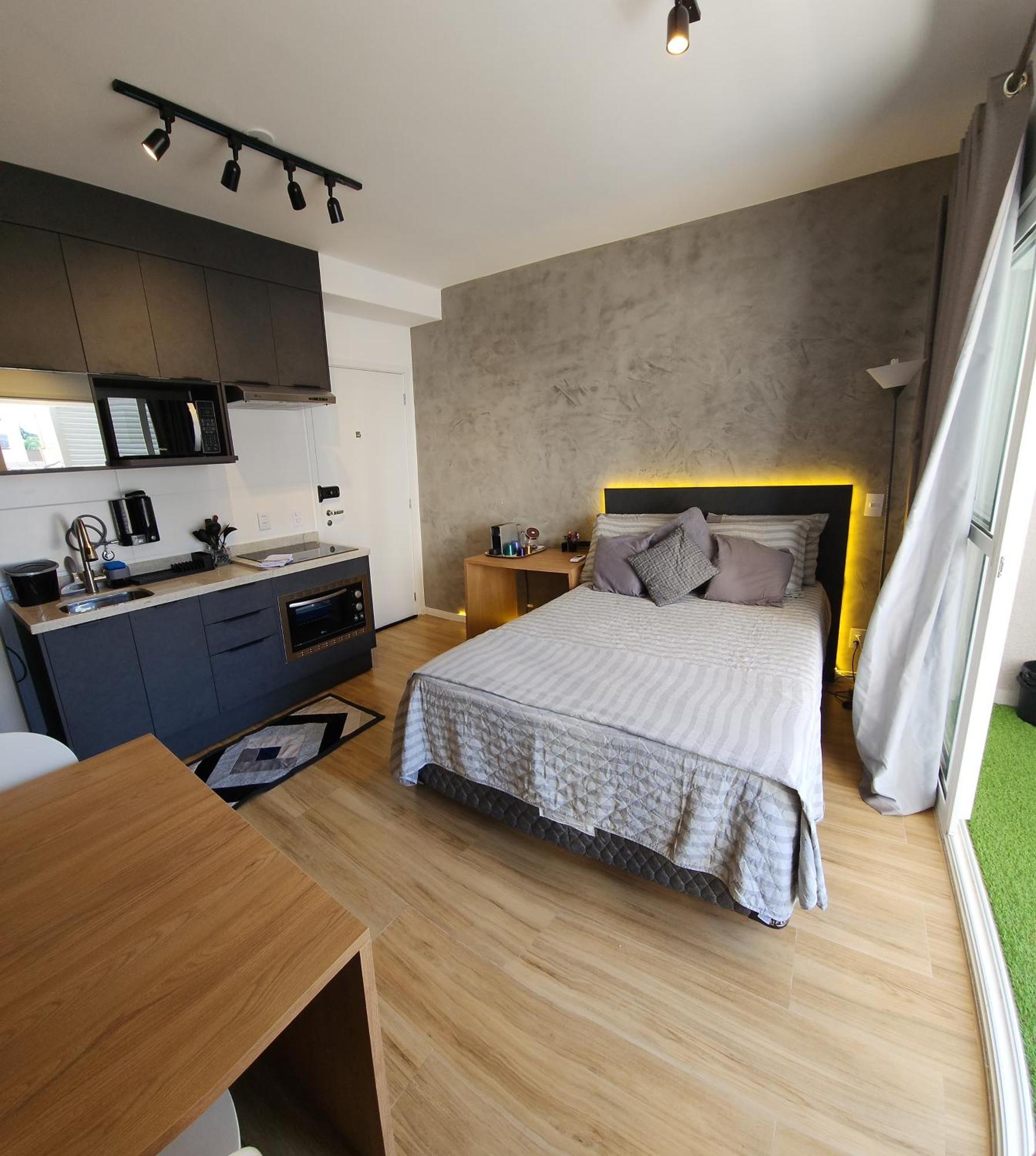 Apartment Novo Just Brooklin 600mts Metro Sao Paulo