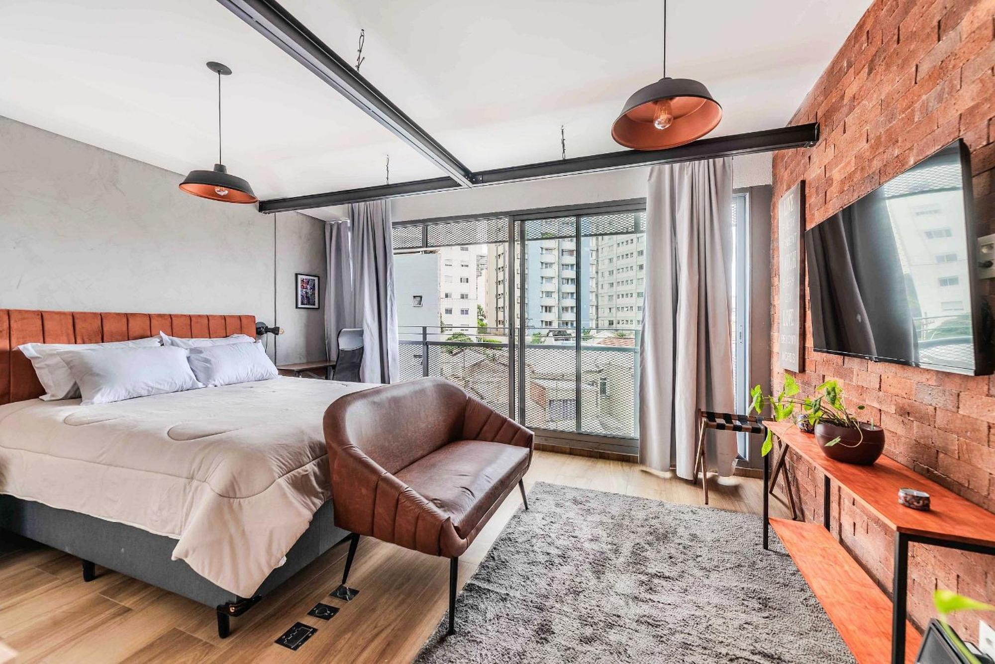 Em Pinheiros Com Piscina E Academia - Pg305 Casa de férias São Paulo