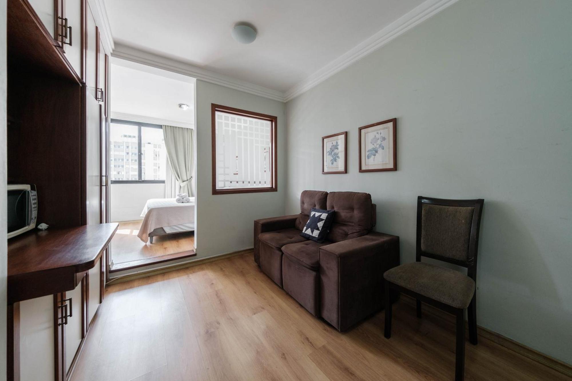 Apartamento Aconchegante Flat No Jardins Sp