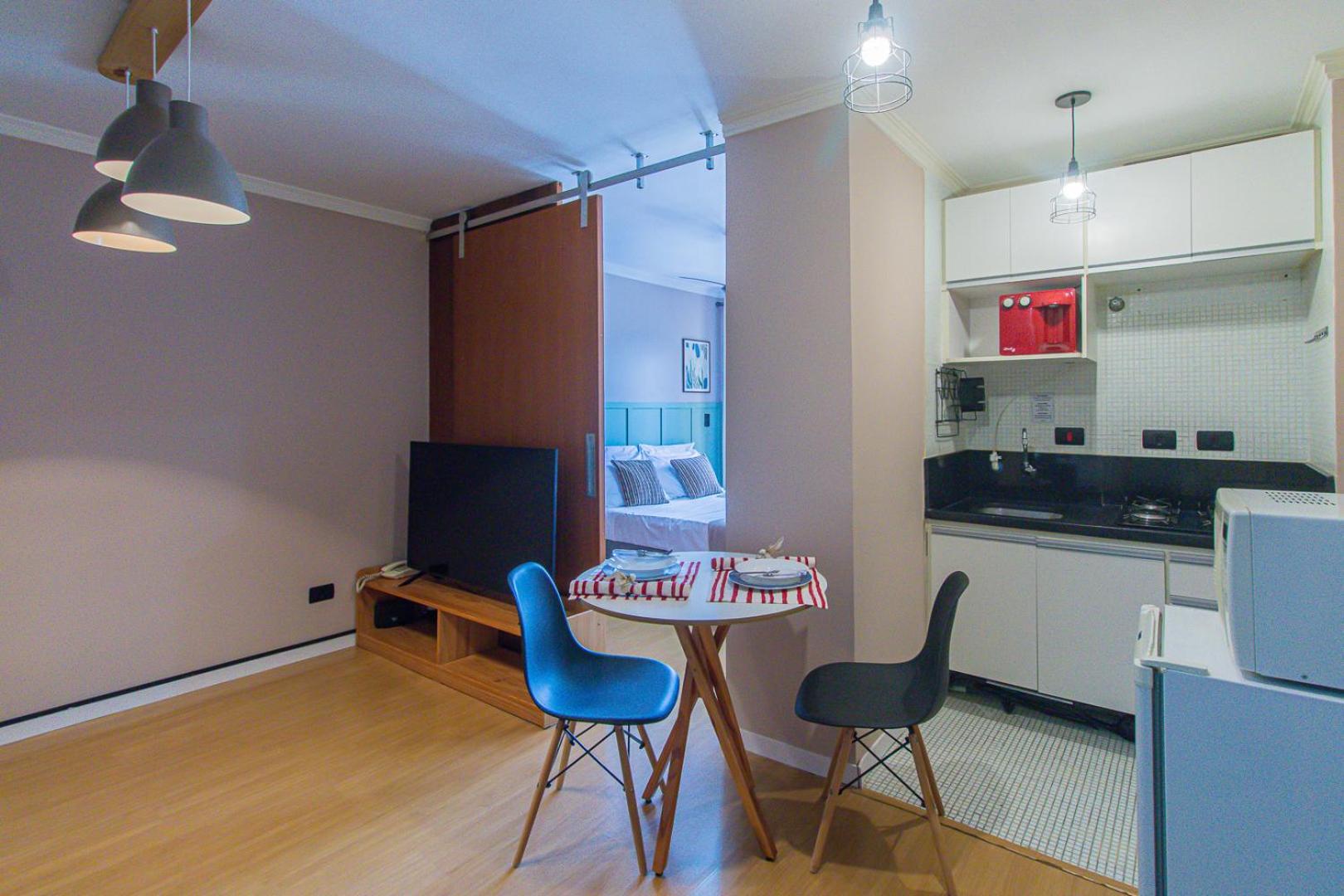 Estudio Com Varanda - Sp-an606 Apartment *