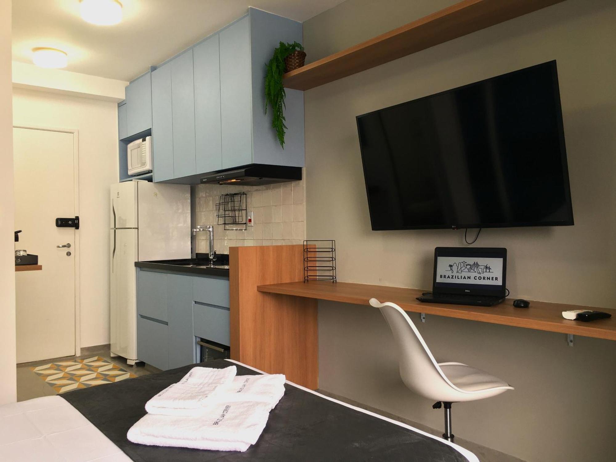 Apartamento Vista Incrivel, Piscina, Academia|brazilian Corner *