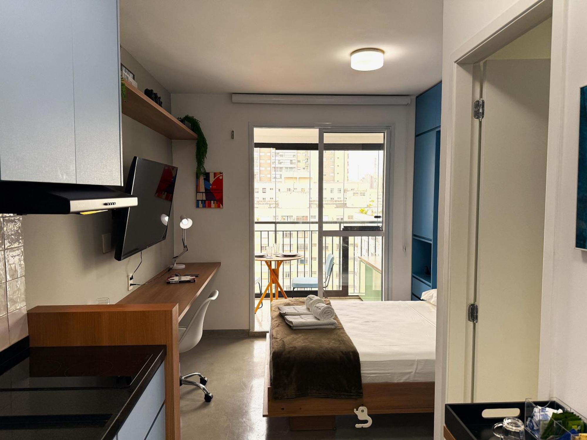 Apartamento Vista Incrivel, Piscina, Academia|brazilian Corner *