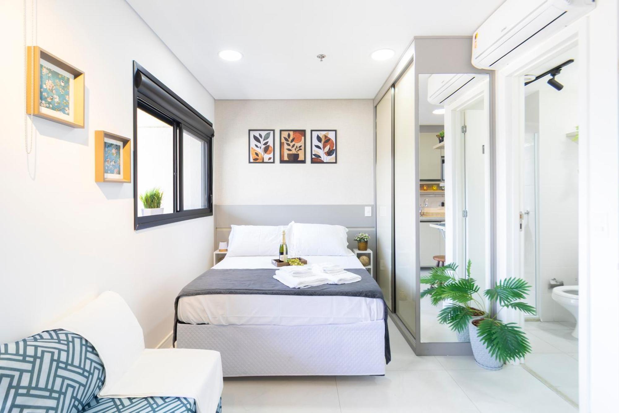 Mariana,perto Do Metro C/ Ac|brazilian Corner Apartamento