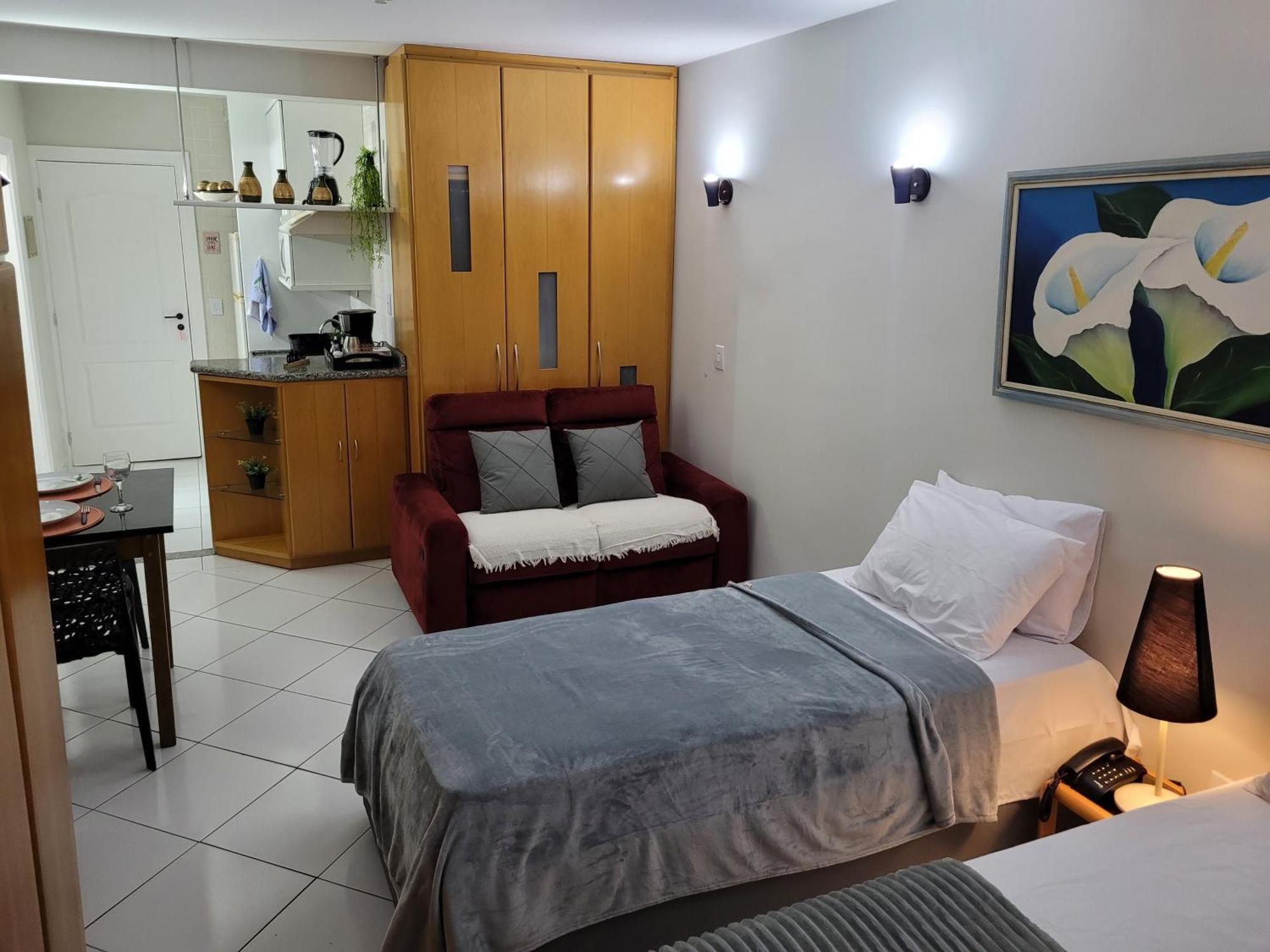 Apartamento Super Comfort Flats Ll - Allianz Parque - Com Estacionamento