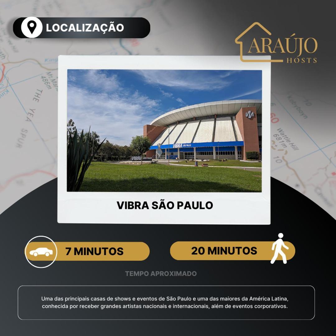 Apartamento Lindo Apto - Chacara Sto Antonio 7 Min Do Vibra Sp *