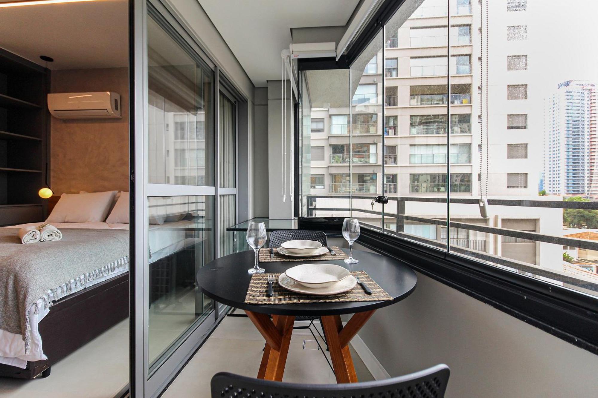 Wbk611 - Moderno No Brooklin | 4 Pessoas Apartment Sao Paulo