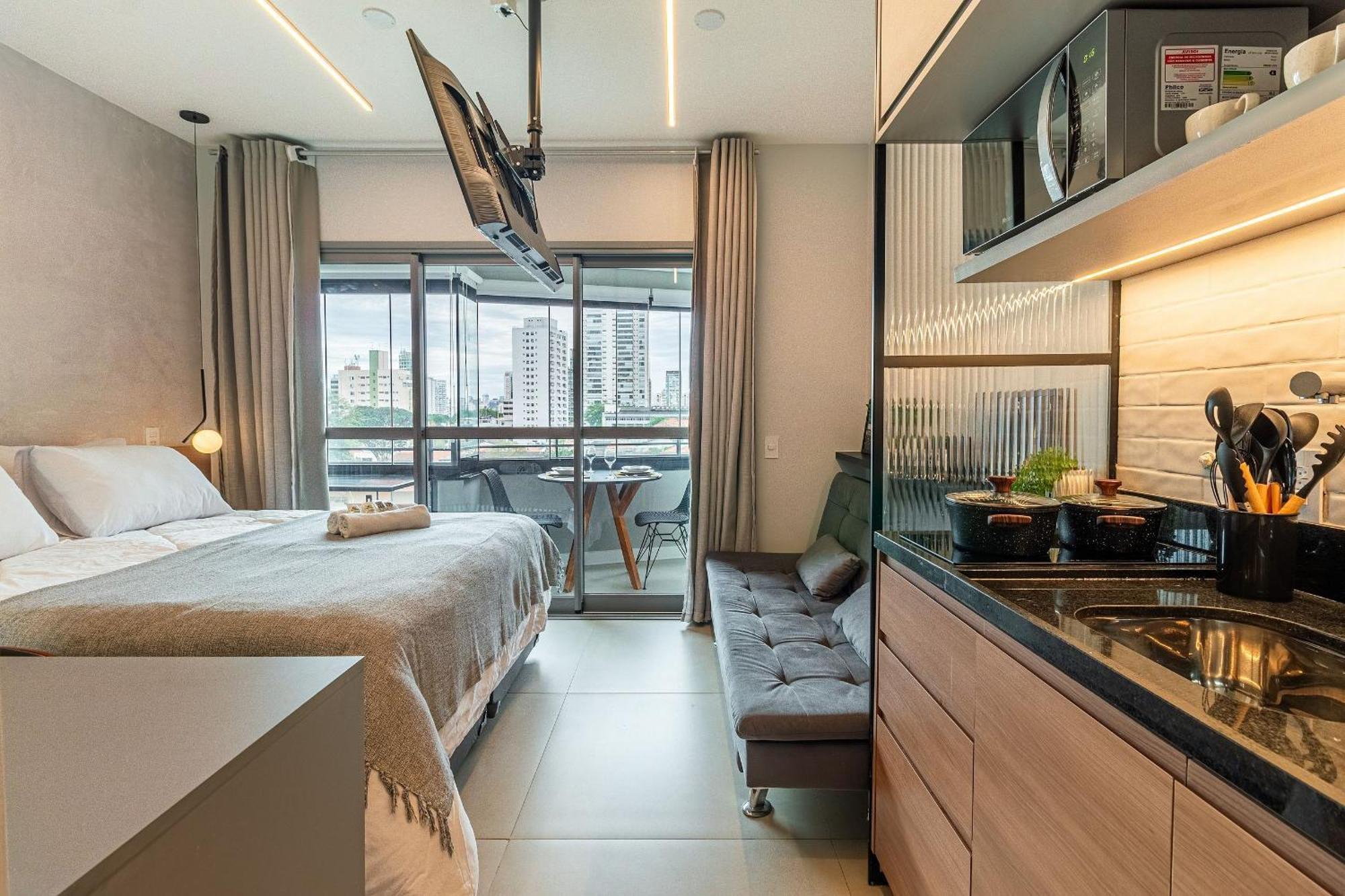 Apartment Wbk611 - Moderno No Brooklin | 4 Pessoas