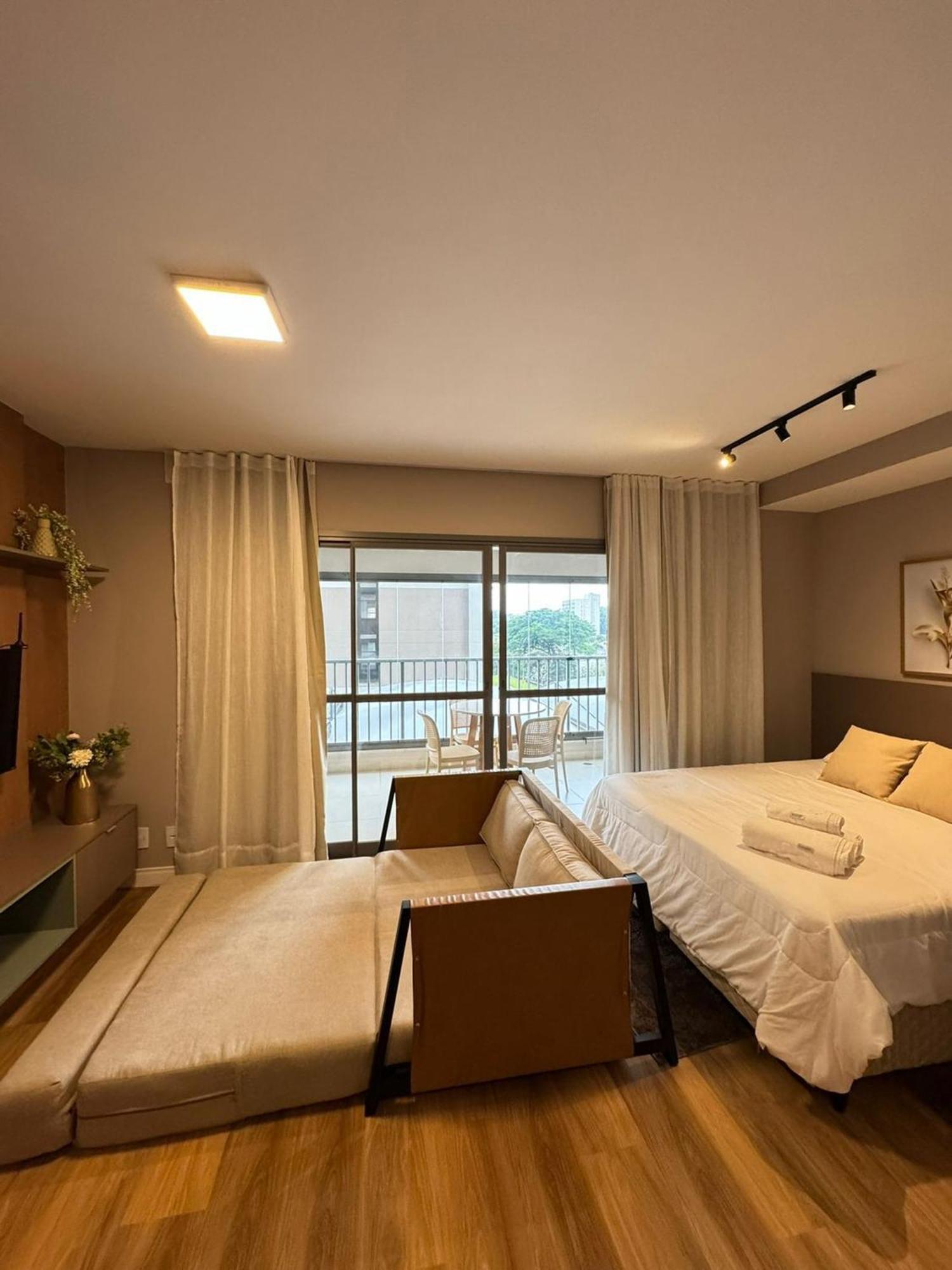 2016 Brooklin | Ap Novo C/ Ac, Academia E Varanda Apartment Sao Paulo