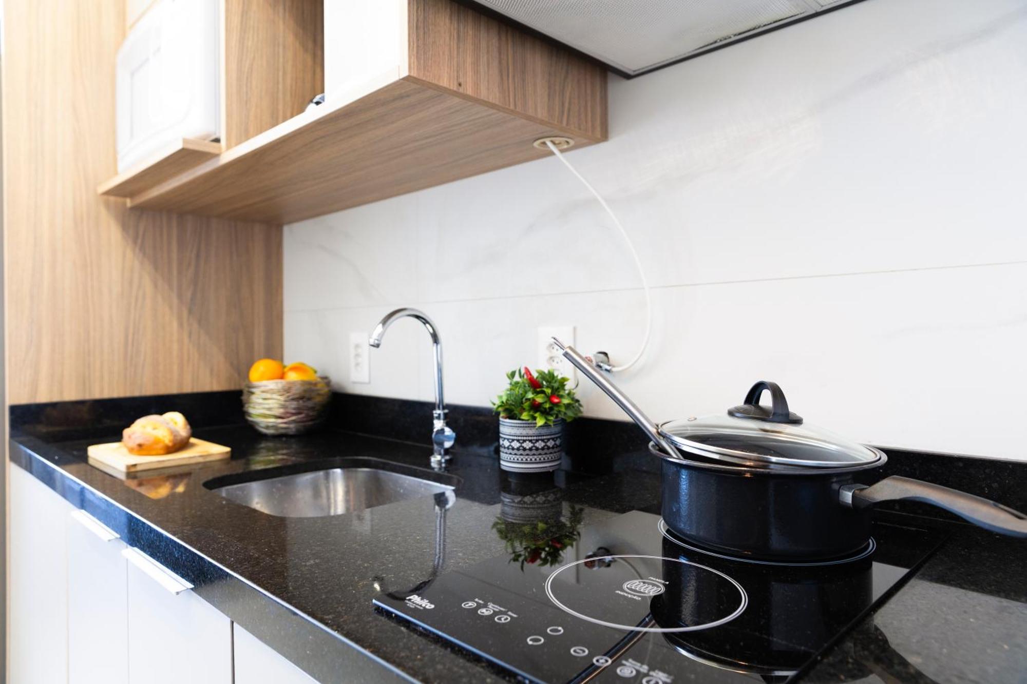 Piscina, Academia, Ac ,cama Queen|brazilian Corner Apartment