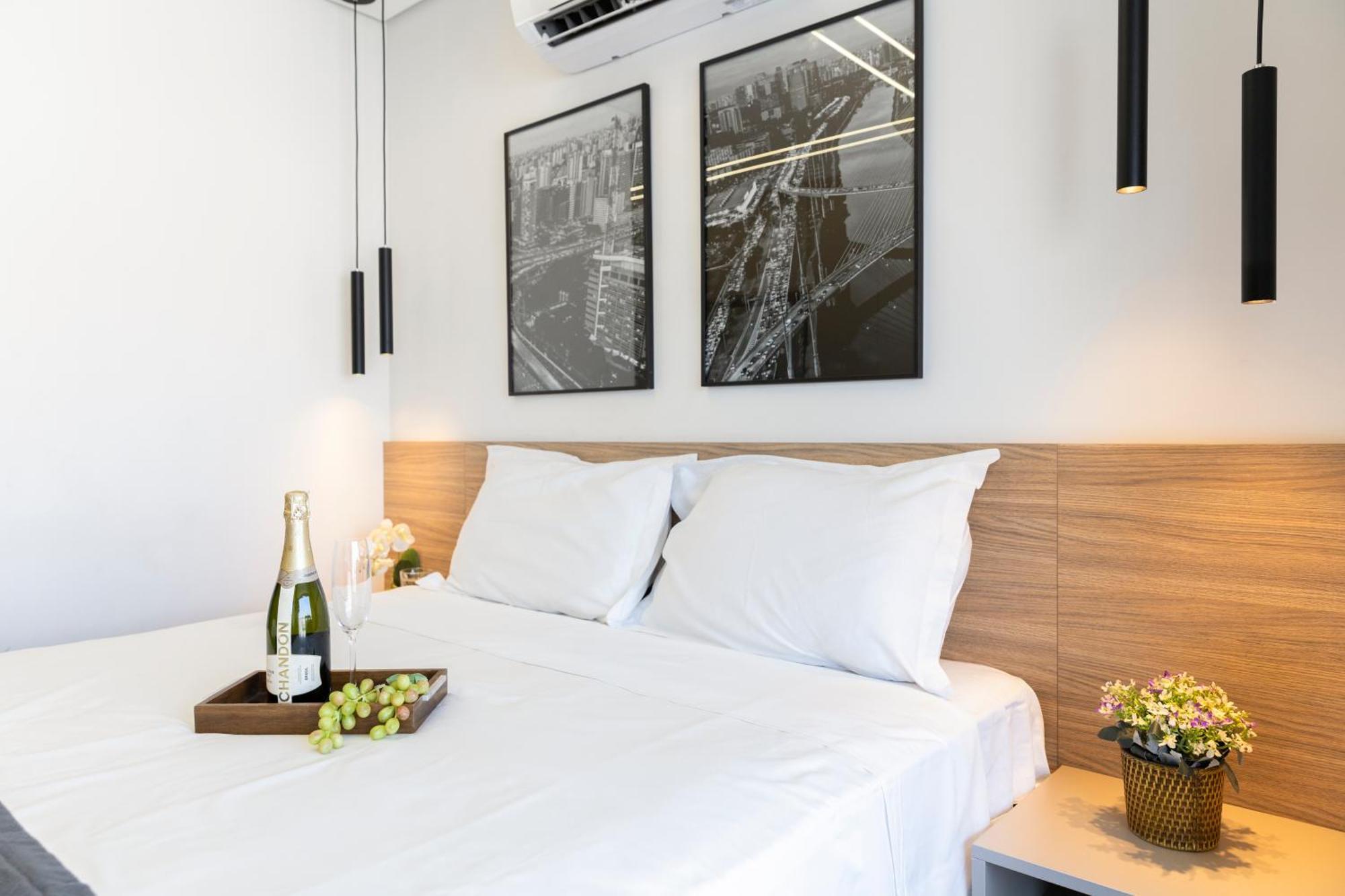 Piscina, Academia, Ac ,cama Queen|brazilian Corner Apartment *