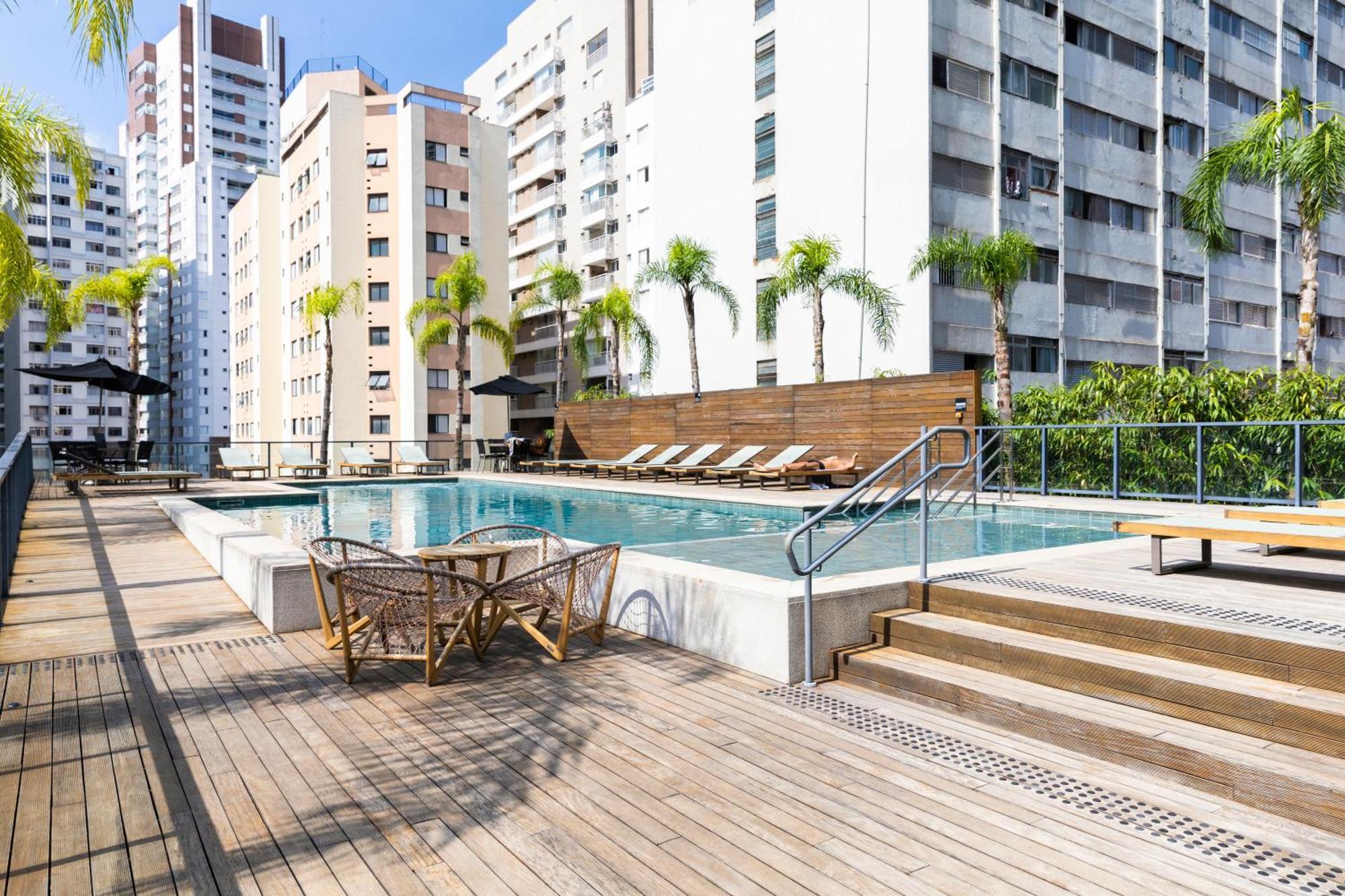 Piscina, Academia, Ac ,cama Queen|brazilian Corner