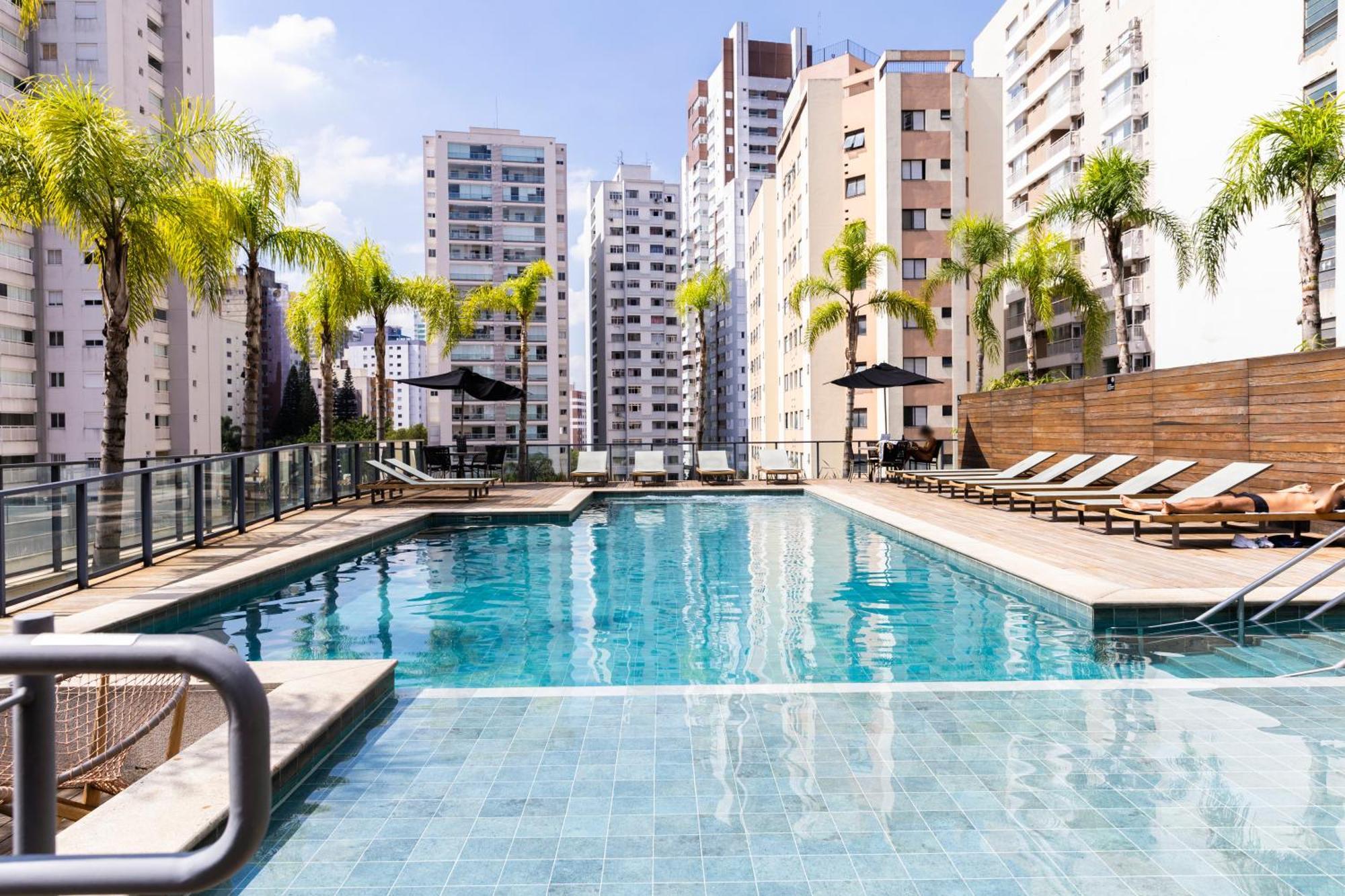 Apartment Piscina, Academia, Ac ,cama Queen|brazilian Corner