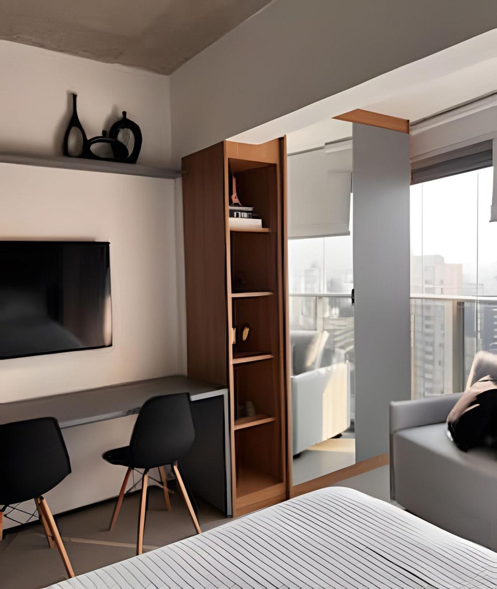 Ampliado Colado Ao Metro Paraiso E Av Paulista, Com Ar-condicionado E Lazer Completo Apartamento *
