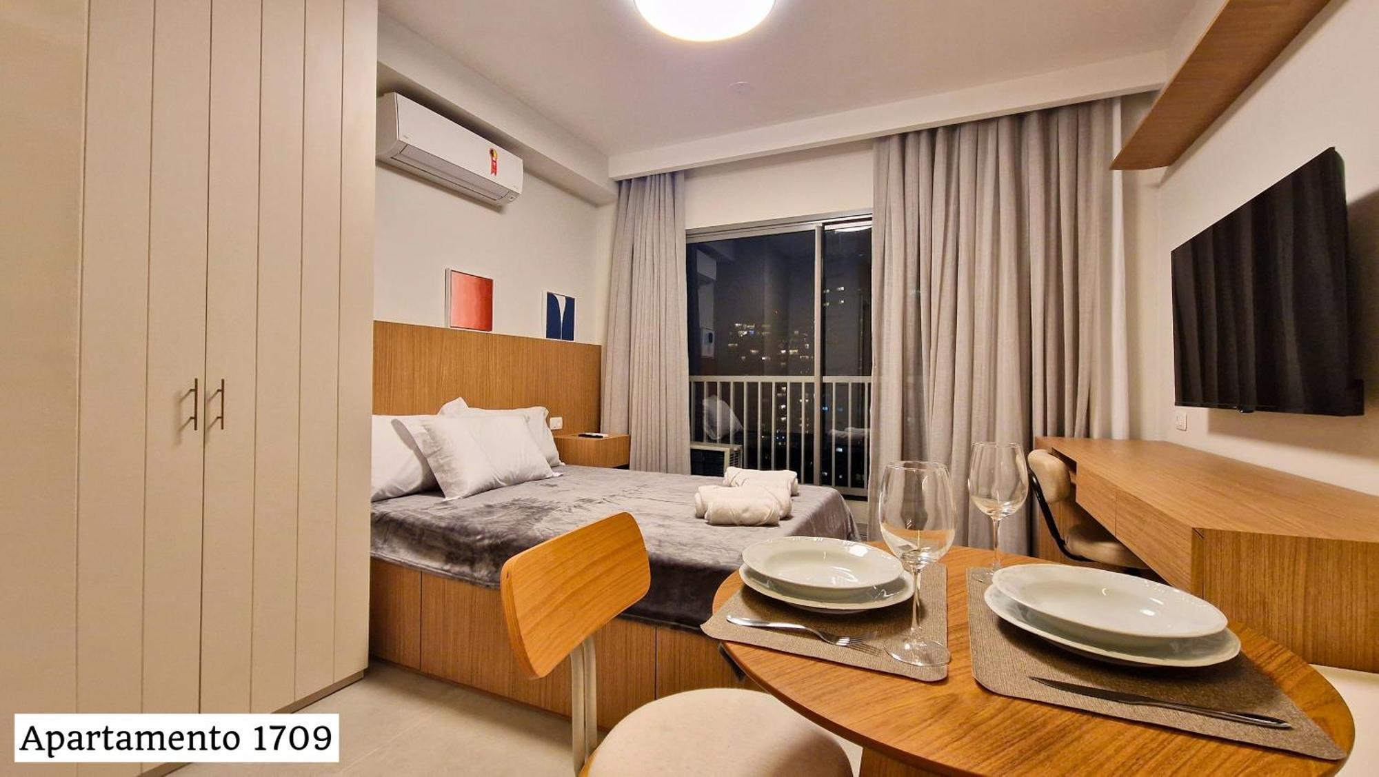 Apartamento Booksampa Nexone Faria Lima Moderno A 2 Min Do Metro