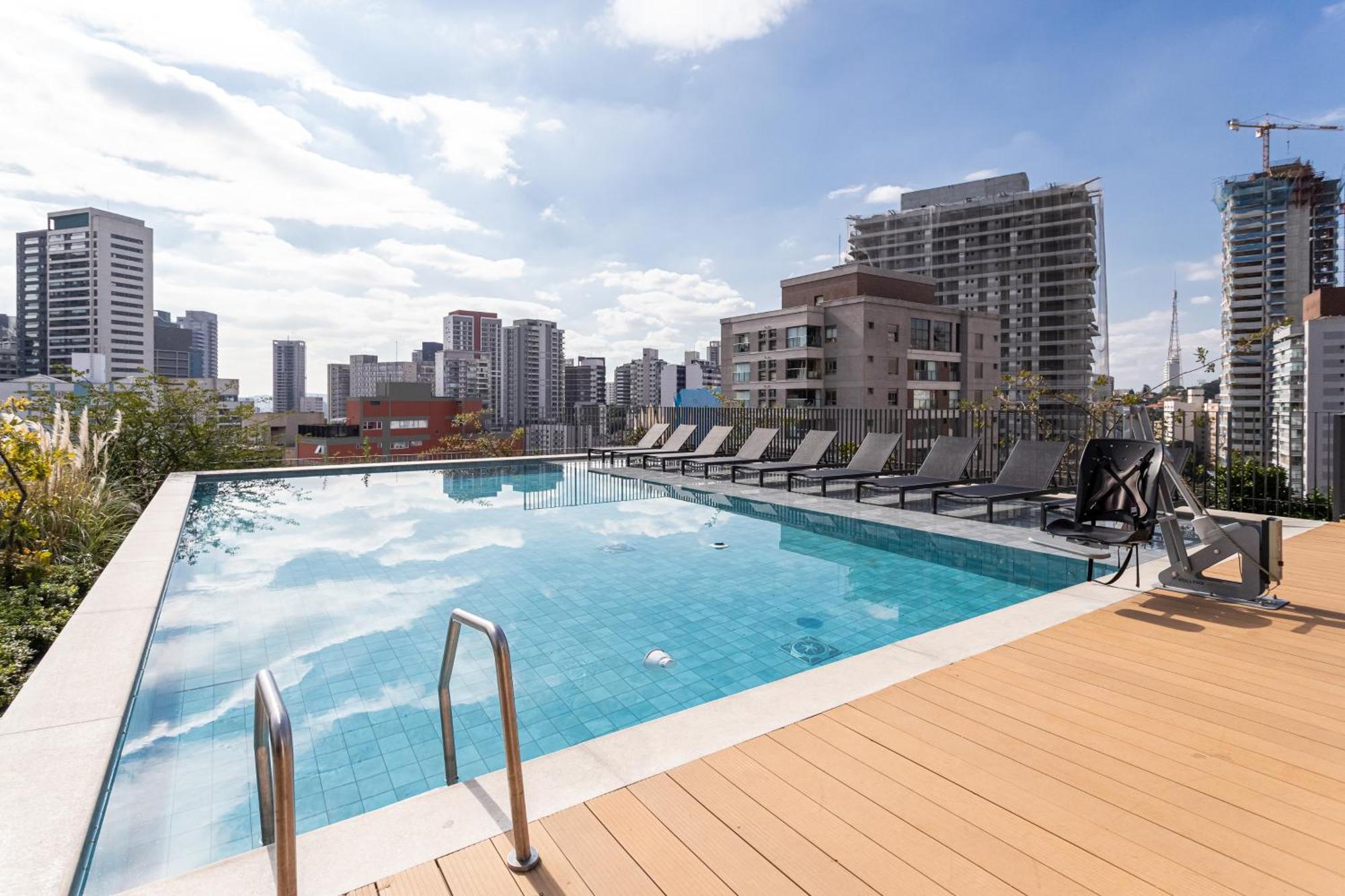 Apartment Residencial Moderno E Funcional Na Madalena - Onze22 Sao Paulo