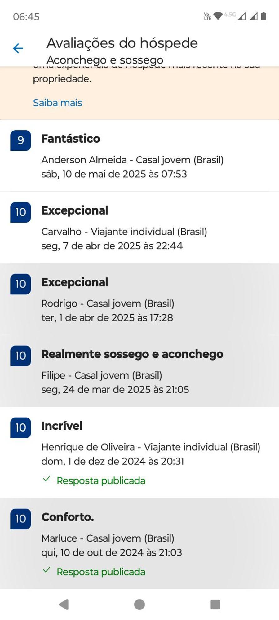 Aconchego E Sossego *