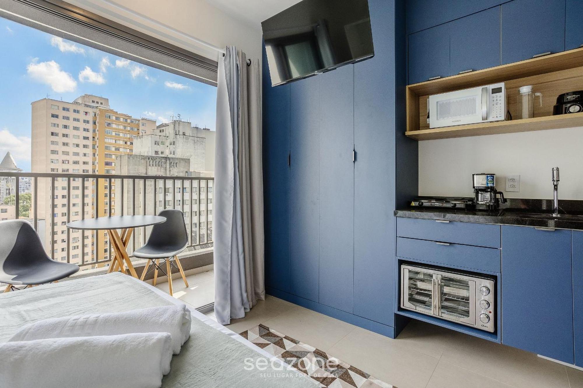 Apartamento C/ Varanda E Vista Em Consolação - Vno1417 São Paulo