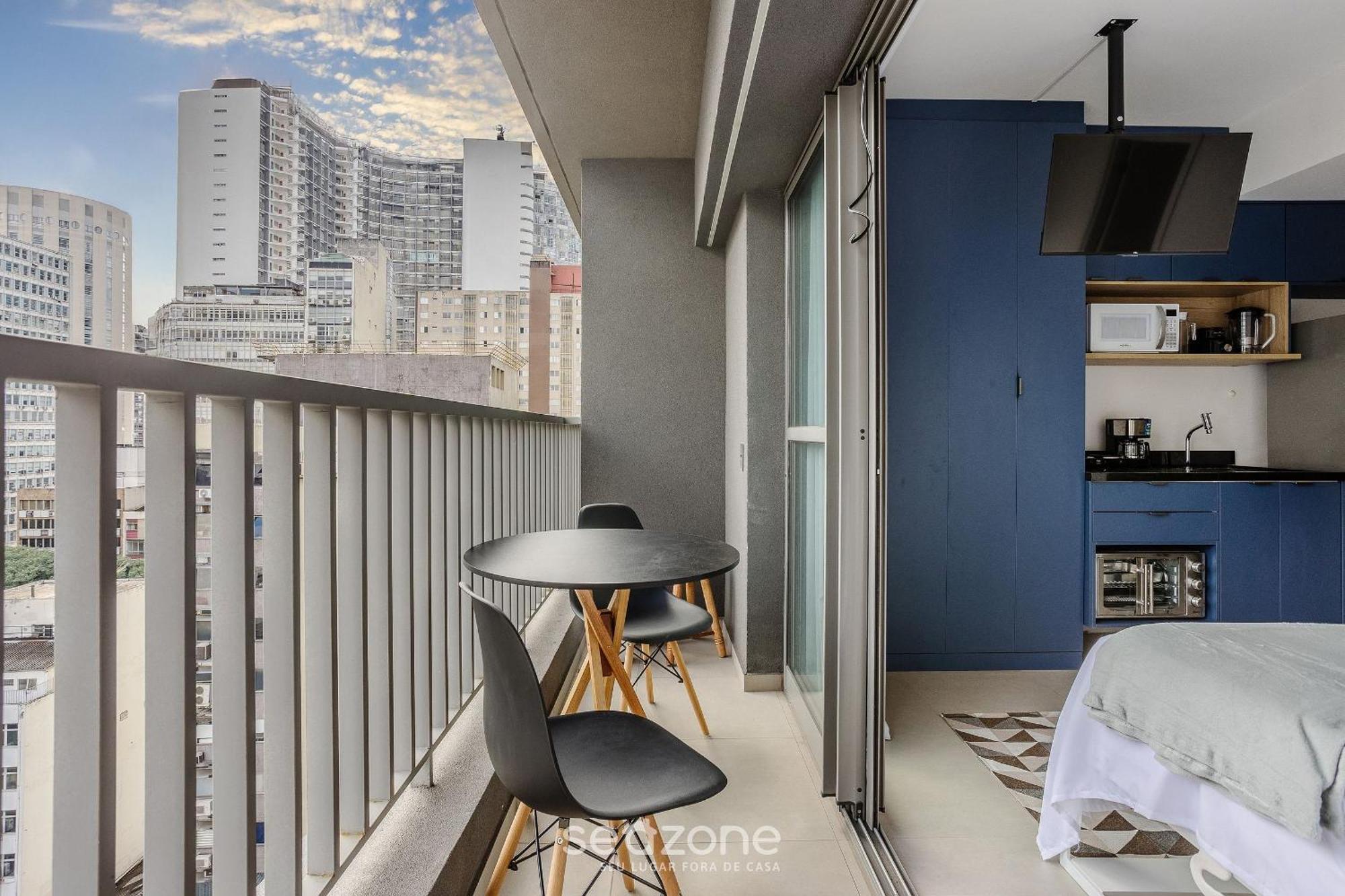 Apartamento C/ Varanda E Vista Em Consolação - Vno1417