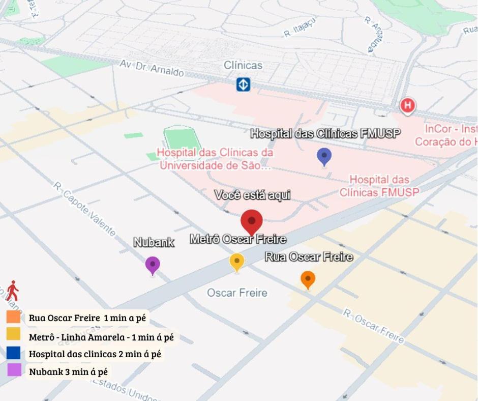 Seasons Pinheiros 2/4 Prox Metro & R.oscar Freire *