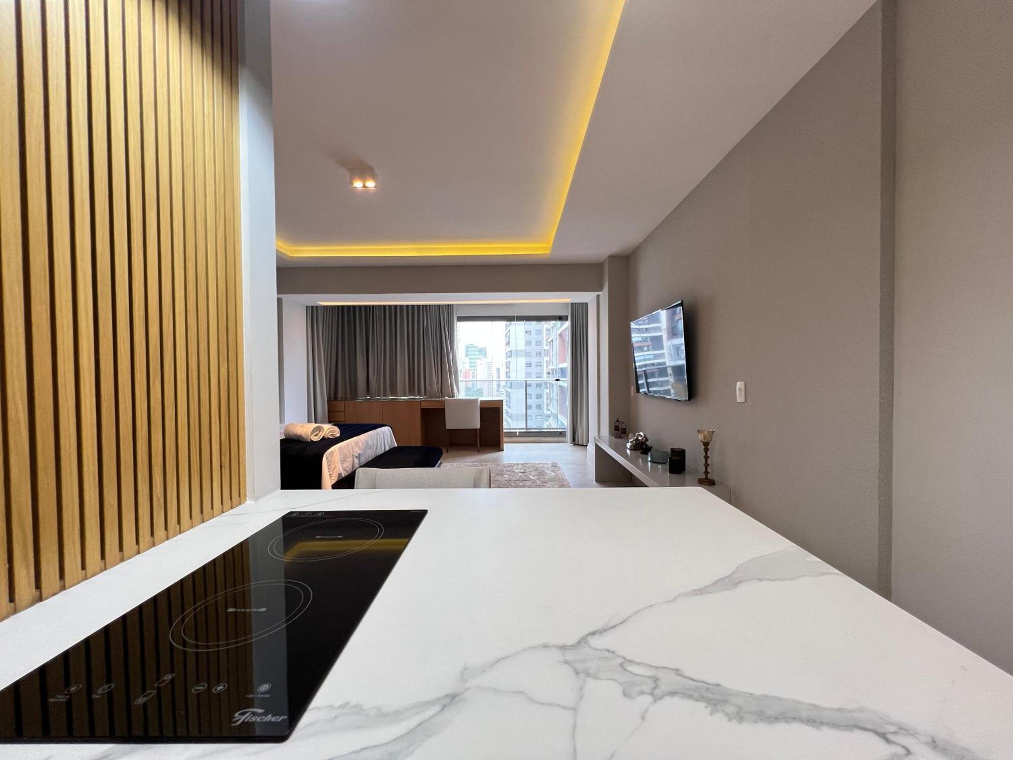 Apartamento Orion Brooklin - O Ape Das Estrelas - Habitarte Amplo E Aconchegante Com 1 Quarto