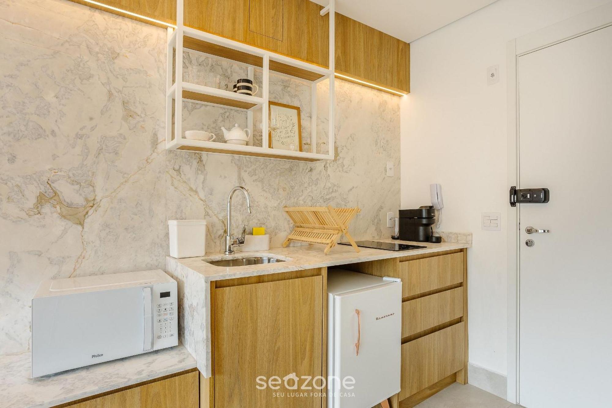 Estudio Em Cond. C/ Piscina No Paraiso Zah0811 Apartment *