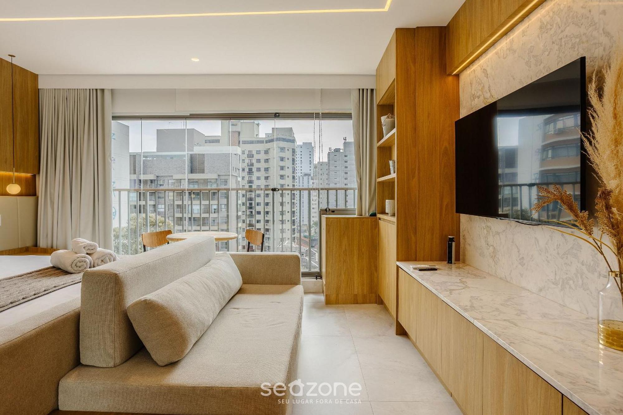 Apartment Estudio Em Cond. C/ Piscina No Paraiso Zah0811 Sao Paulo
