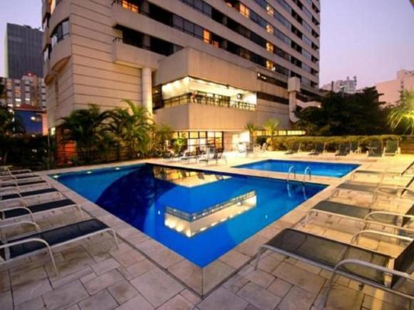 Flat Com Varanda Em No Bairro Jardins São Paulo