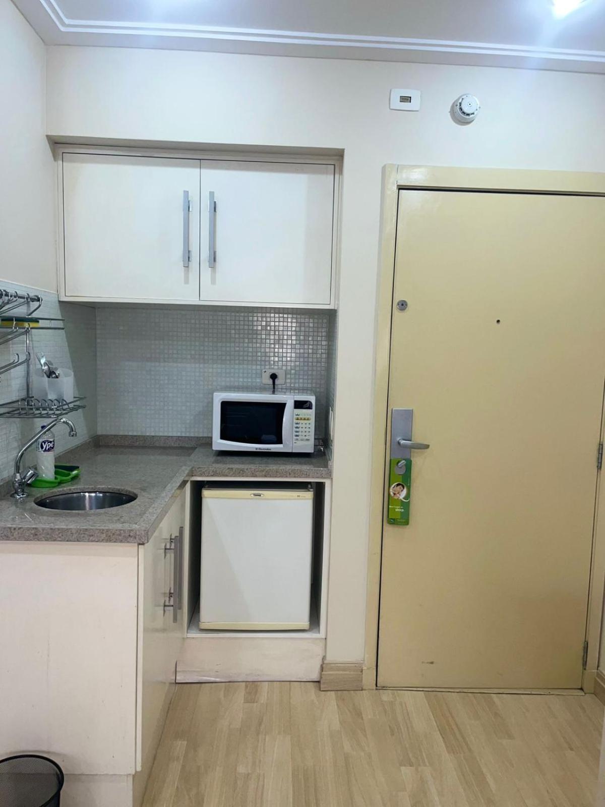 Flat Com Varanda Em No Bairro Jardins Aparthotel São Paulo