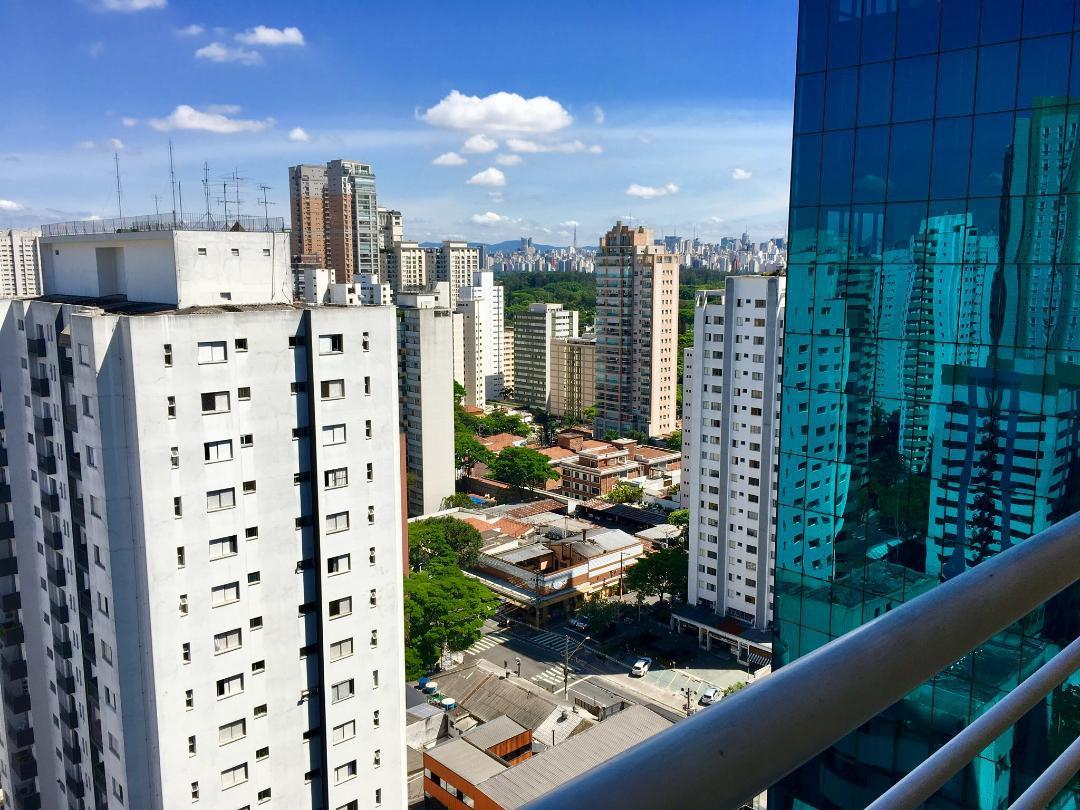Apartamento Flat Na Avenida Sabia Ii - Moema *