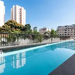 Espaco E Conforto No Centro Com Garagem E Internet 500Mb