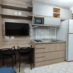 Studio mobiliado no Brooklin a 2 min do metrô