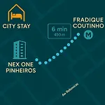 1 Dorm Pinheiros Metro Fradique