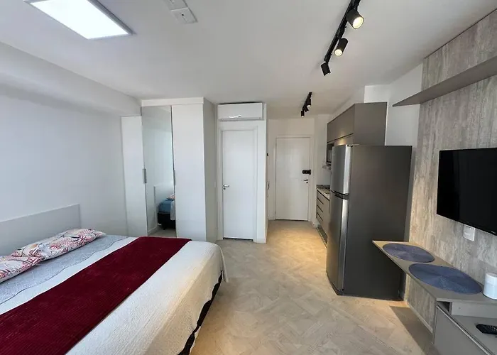 Studio Completo Ar Cond Pinheiros - Sp