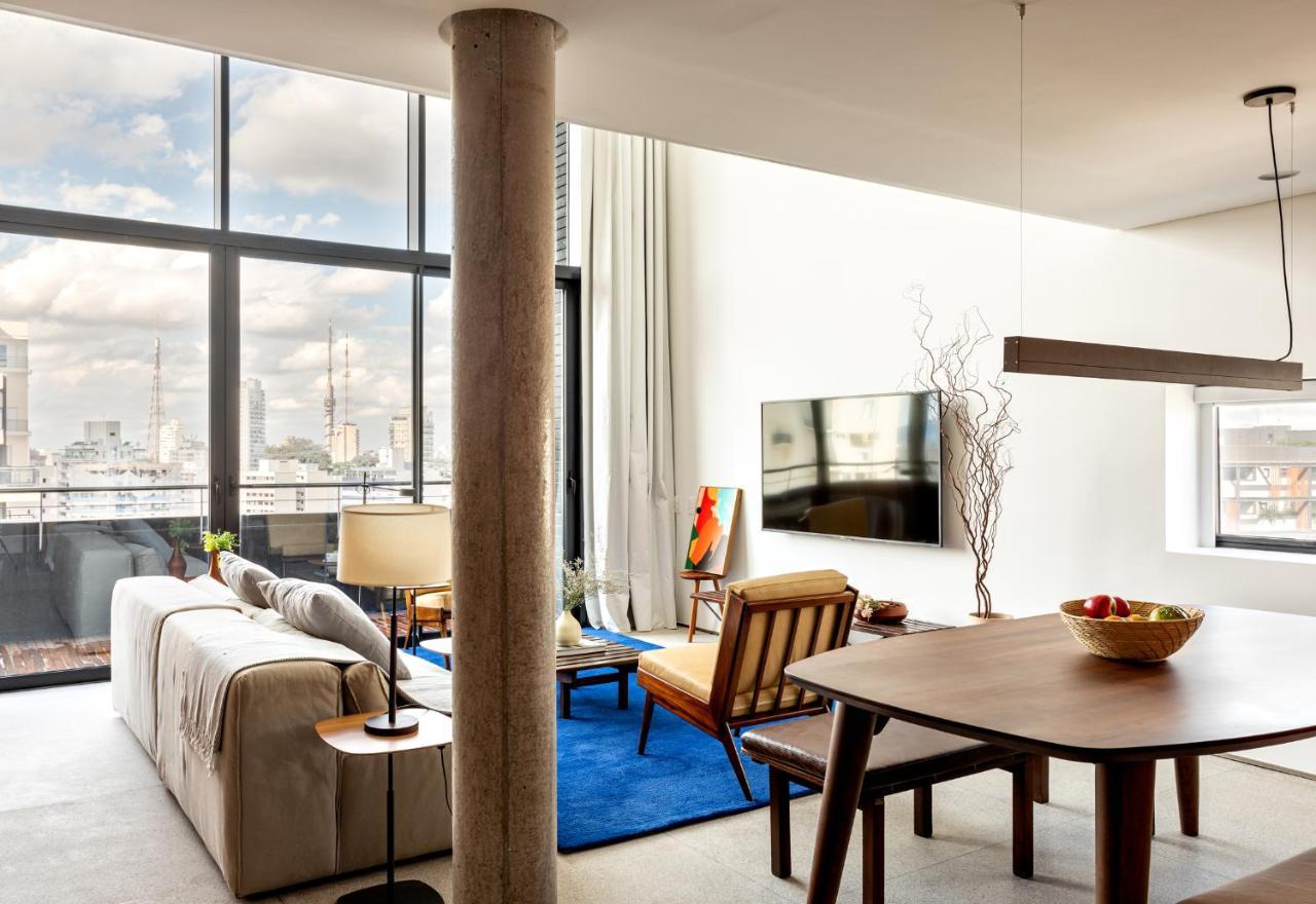 Apartamento Loft Paulistano com vista da Vila Madalena