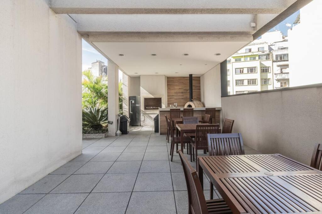 Flat Surpreendente 4 Pessoas Em Moderno 02 Climatizados Apartment Sao Paulo