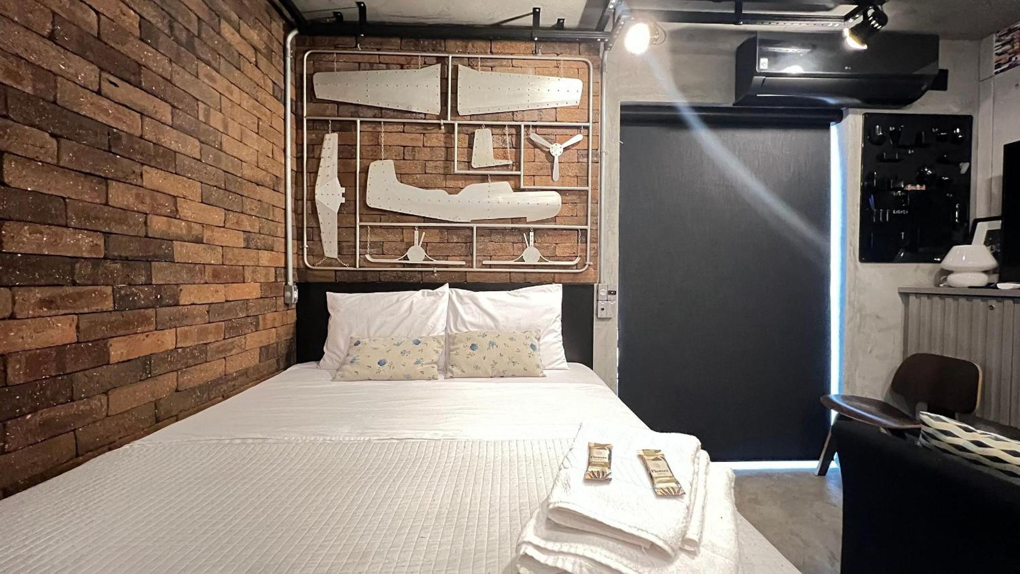 Mh 10201 - Estiloso Studio Com Wf/ac/cama Queen Holiday home Sao Paulo