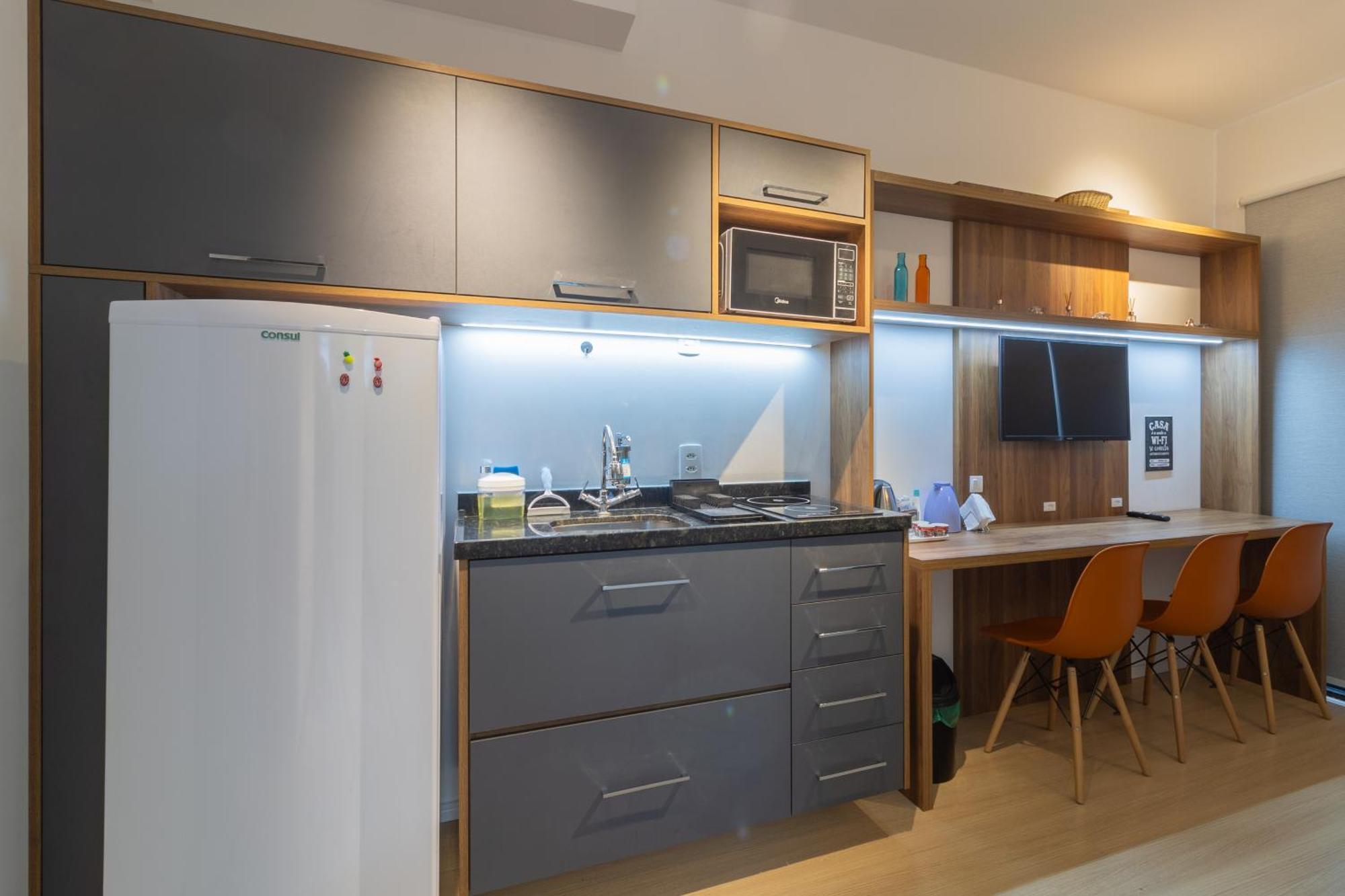 Flat Com Separado E Varanda A 200m Do Metro Madalena Apartment