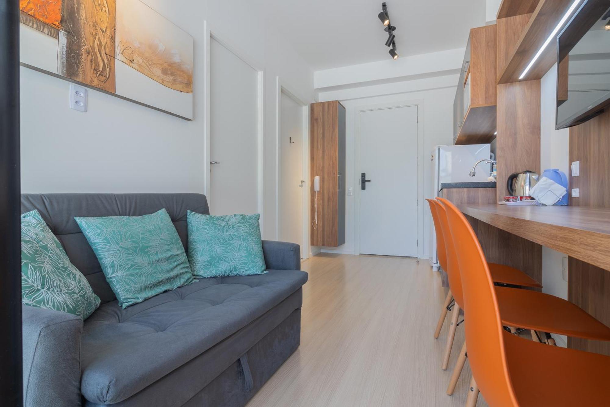 Flat Com Separado E Varanda A 200m Do Metro Madalena Apartment Sao Paulo