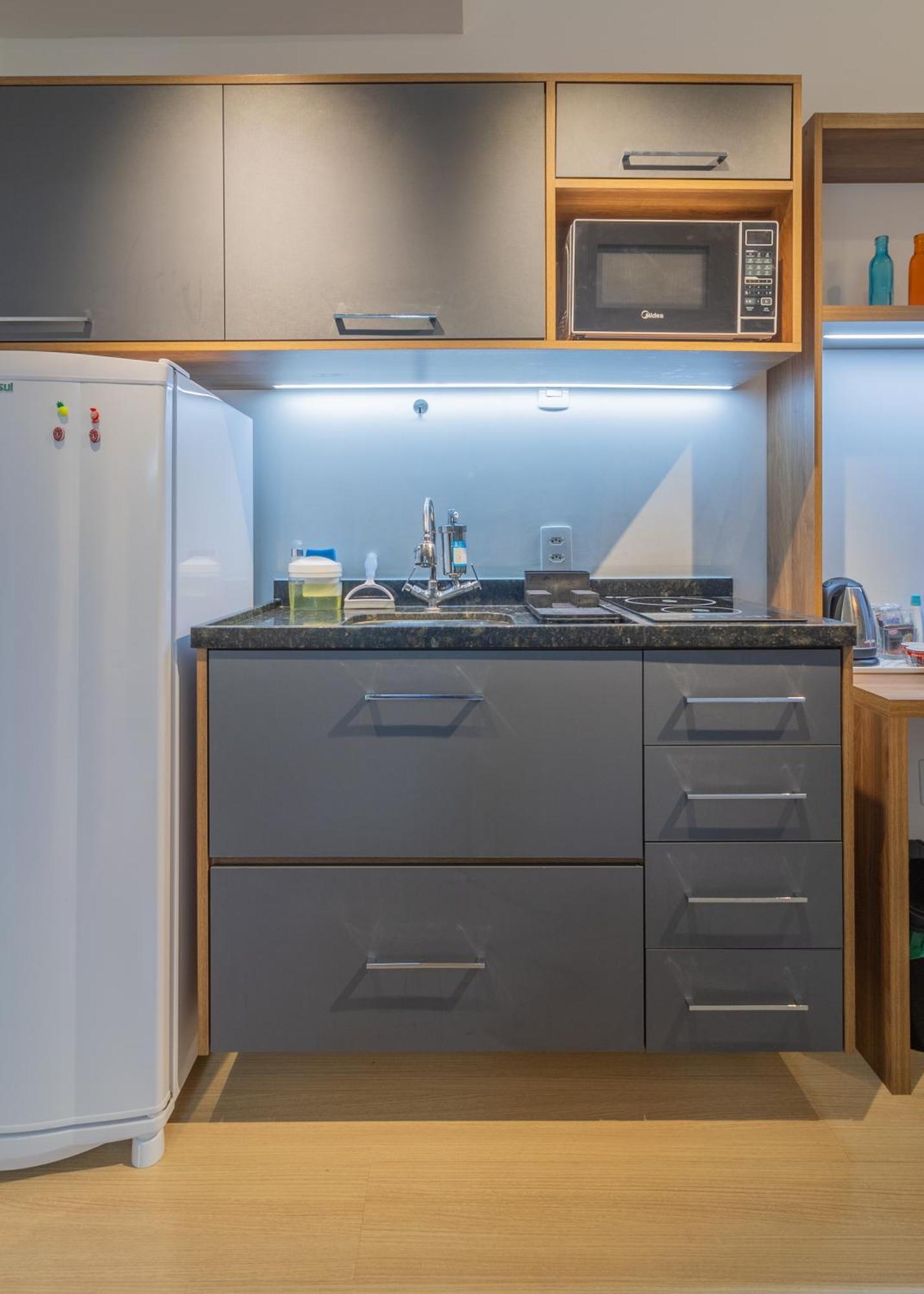 Flat Com Separado E Varanda A 200m Do Metro Madalena Apartment Sao Paulo