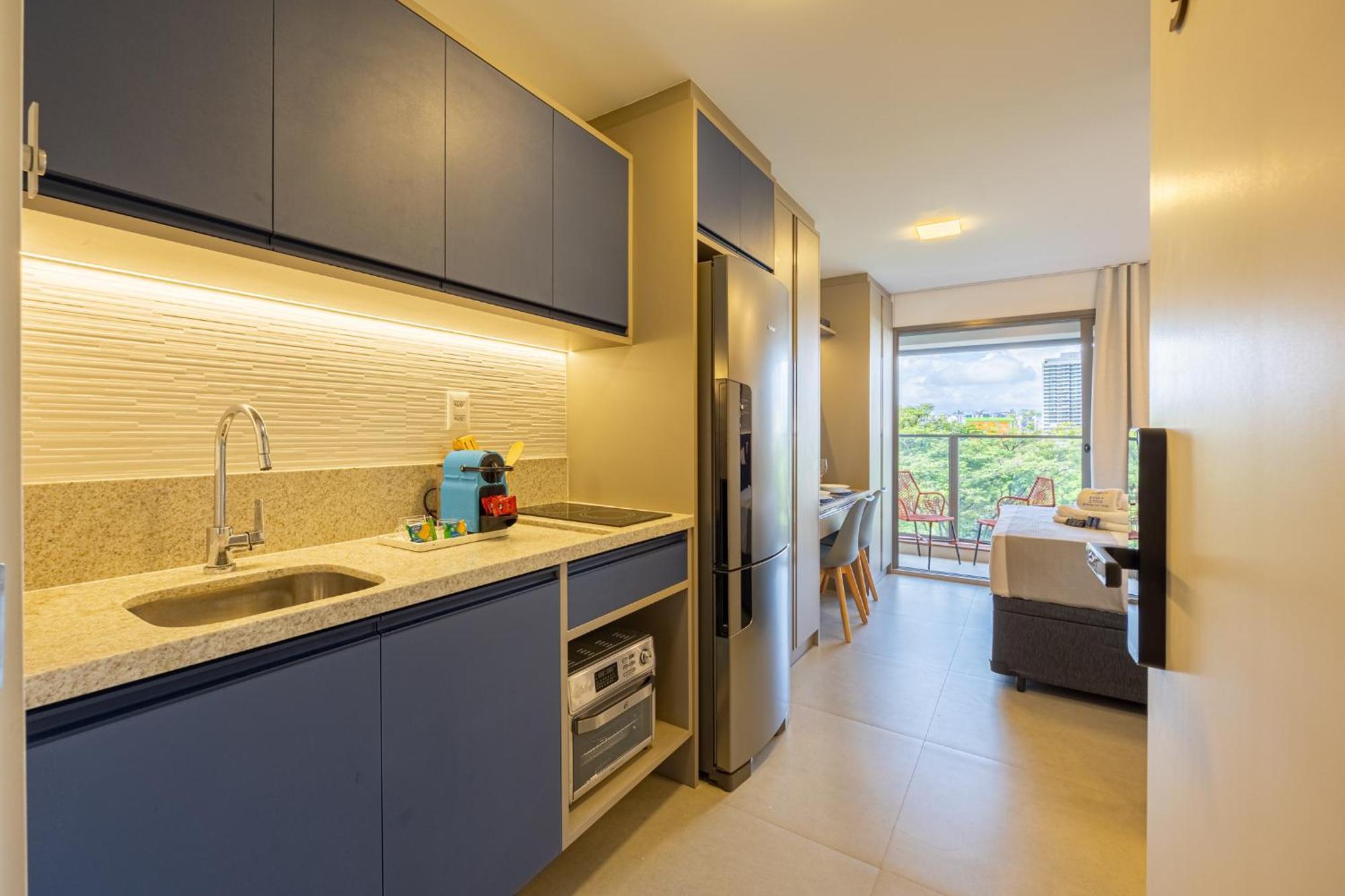 Easy Star - Lindo Iluminado No Brooklin - Fe01i Apartment *
