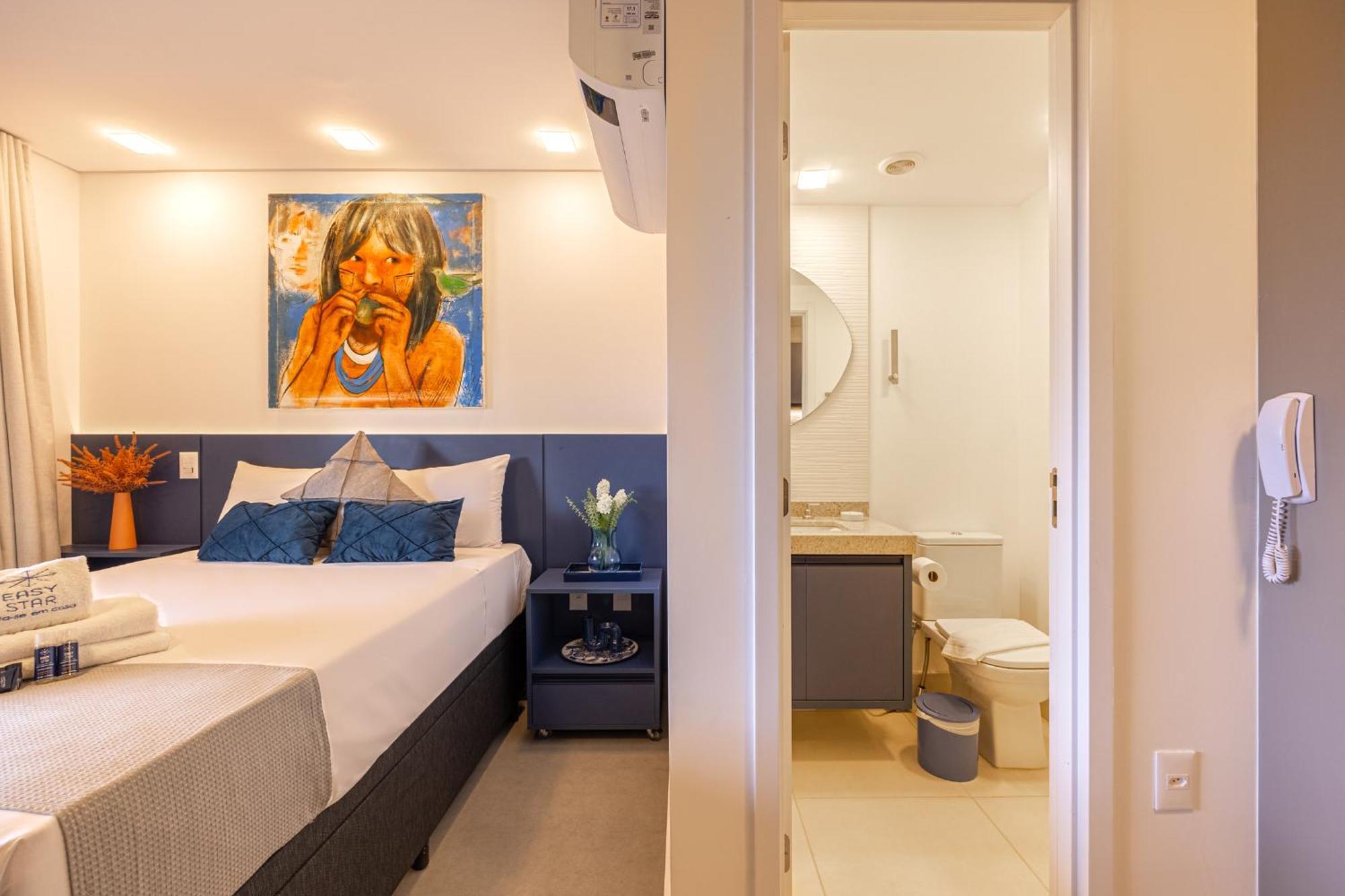 Easy Star - Lindo Iluminado No Brooklin - Fe01i Apartment