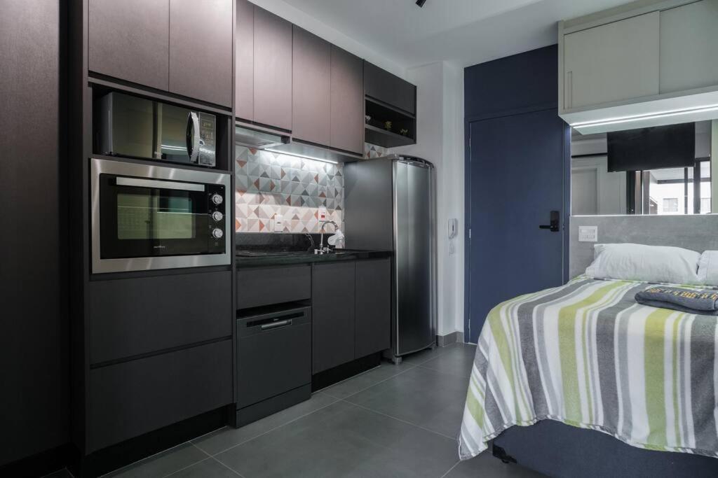 Apartamento Moderno Ao Lado Do Metro Chacara Klabin *