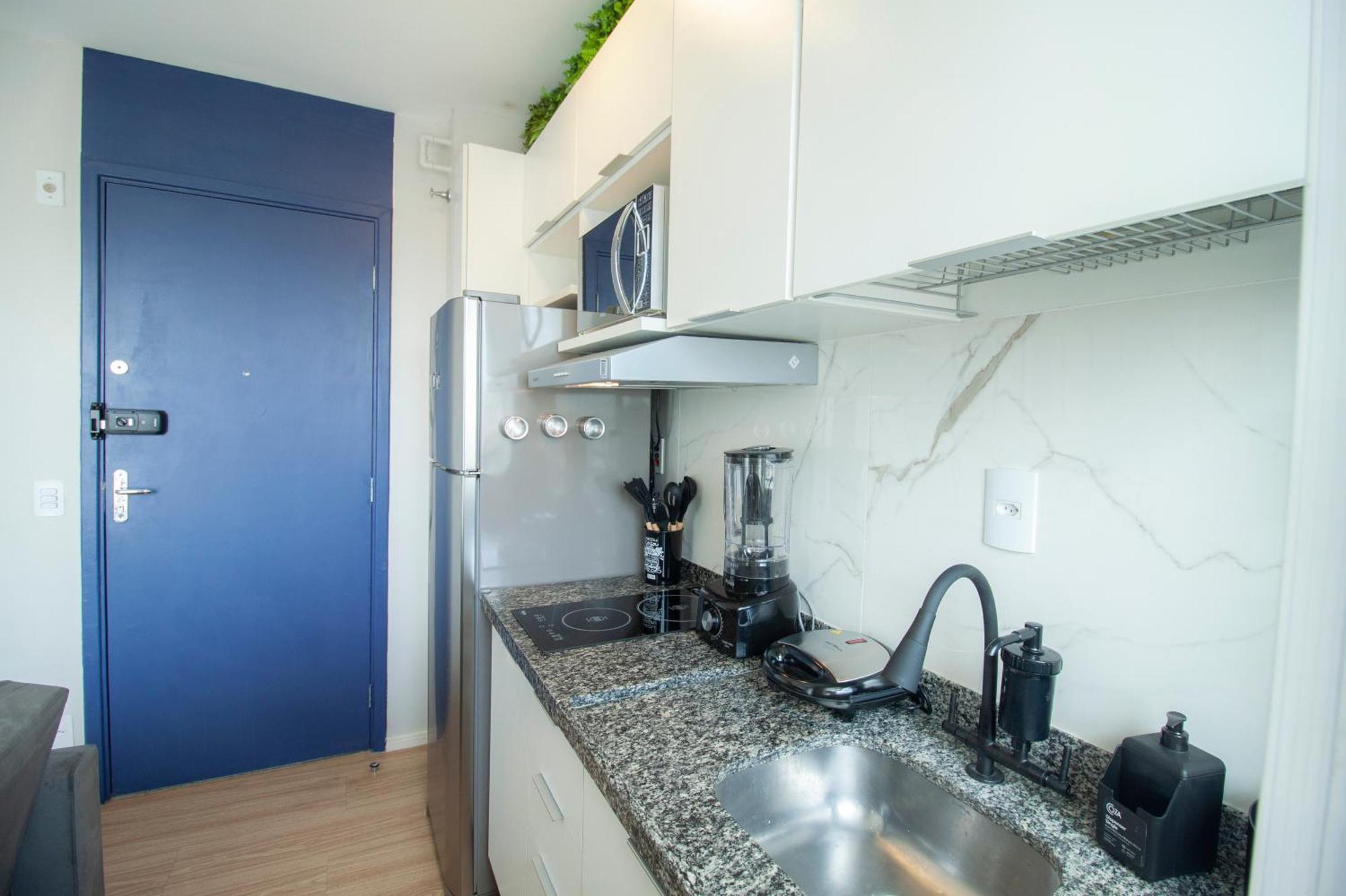 Apartment Cae1412 - Ap Aconchego Prox Bras, 25 De Marco, Metro E Piscina *