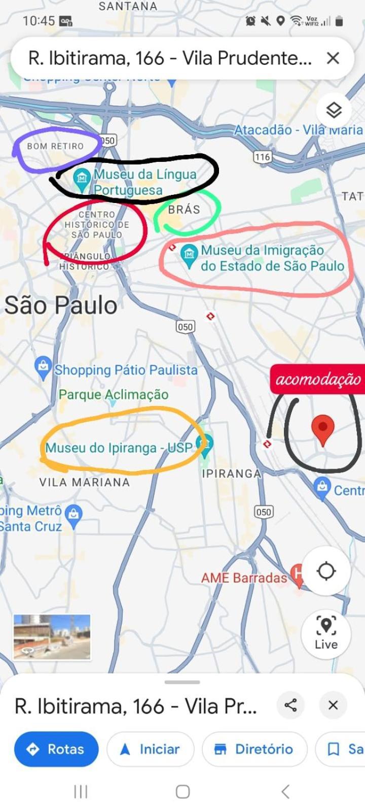 A 50 Metros Do Metro Prudente *