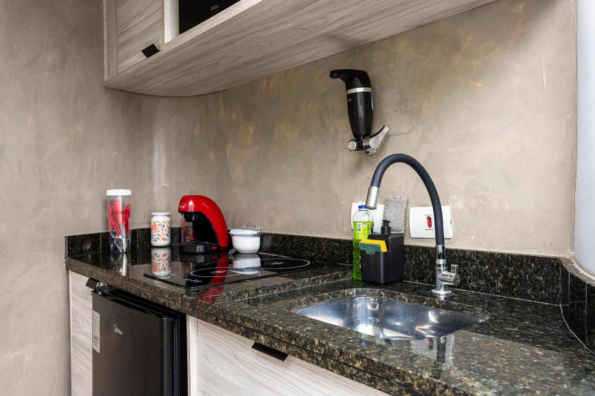 Apartamento Flat Magnifico C/ Garagem! - 1308 *
