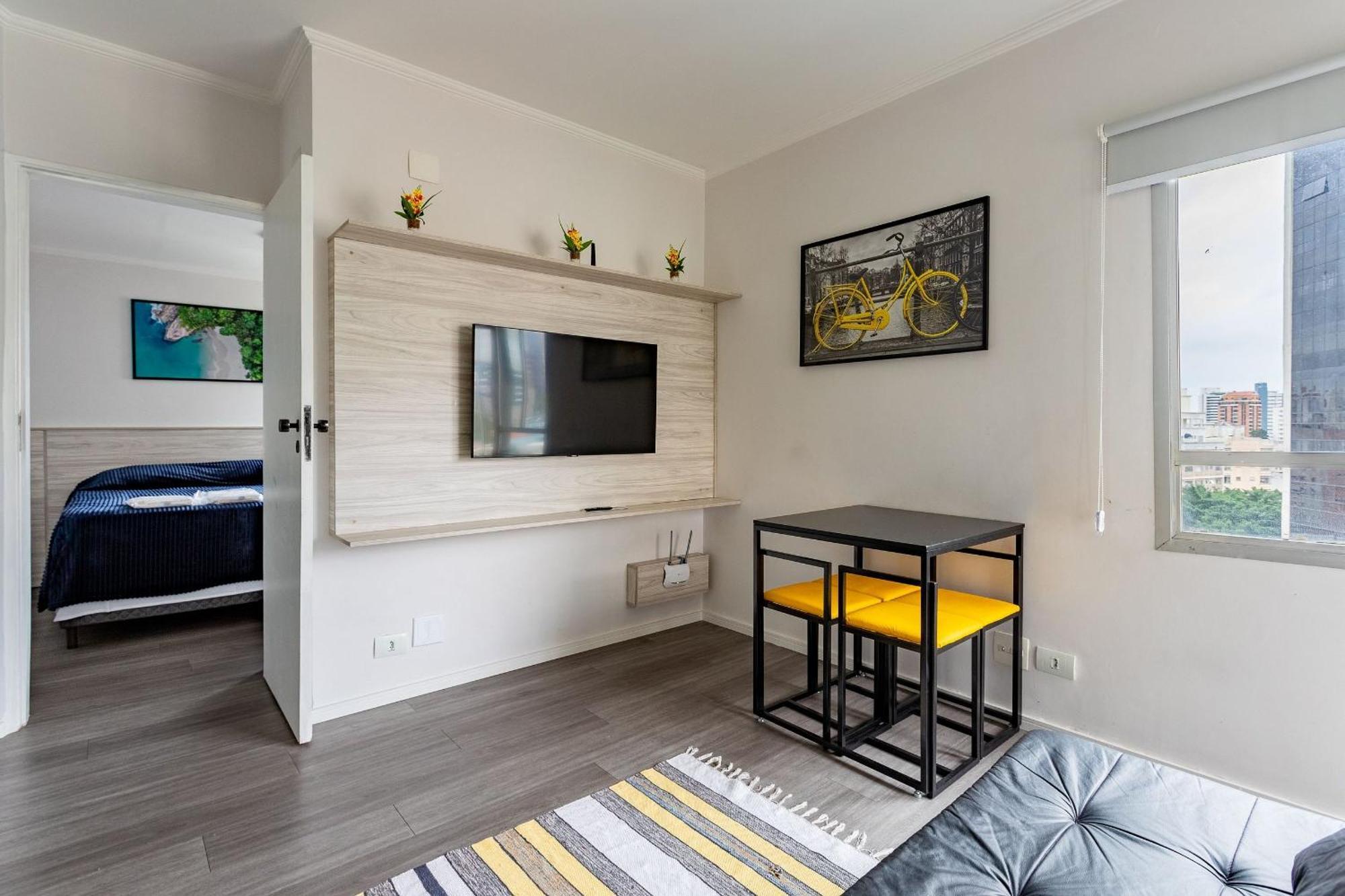 Apartamento Flat Magnifico C/ Garagem! - 1308 São Paulo
