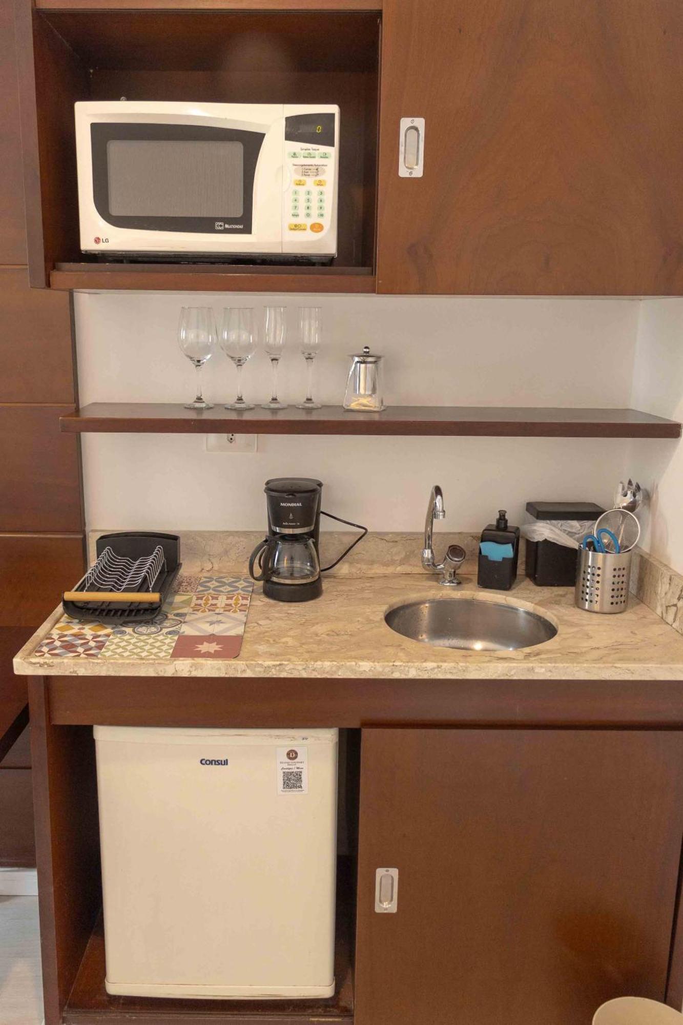 Apartamento Flat Executivo Na Chacara Santo Antonio São Paulo