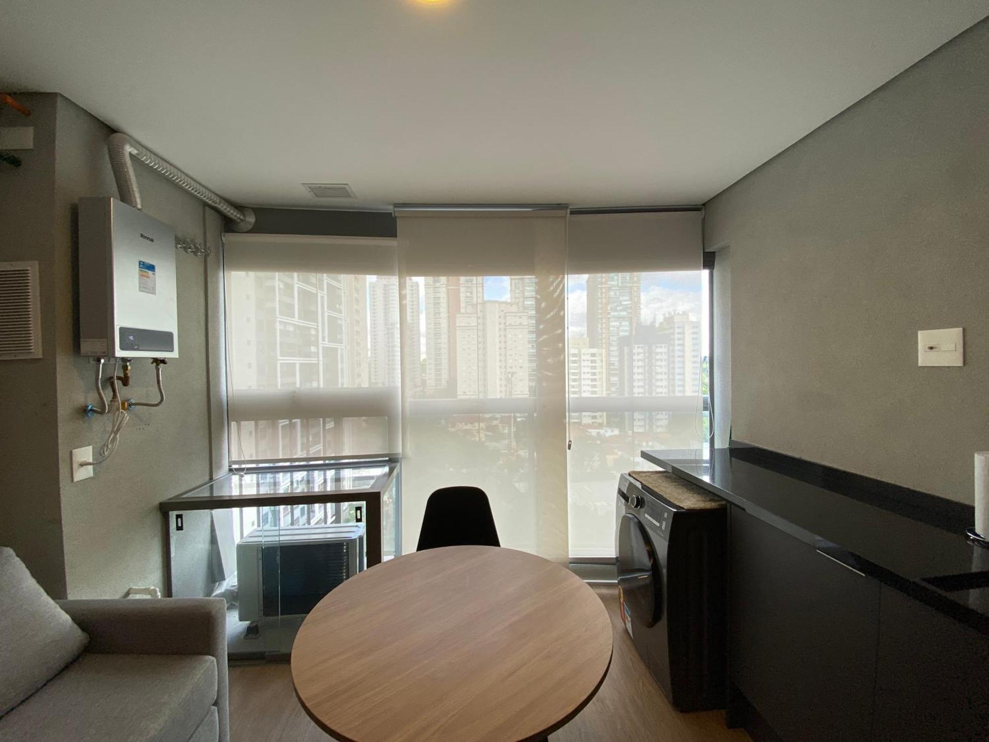 Apartamento Bauhaus Com Piscina, Proximo Ao Metro Brooklin - Proximo Ao Teatro Alfa E Transamerica Expo Center São Paulo